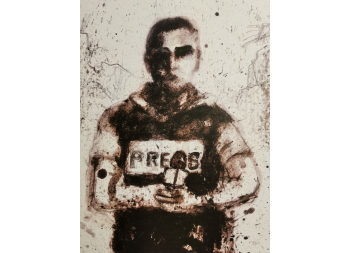 Authentische Kunst aus Gaza - Journalist Ismaïl