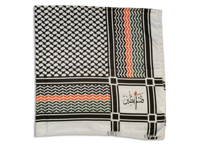 Palestinien - Foulard/Shemagh, Keffieh Allover...