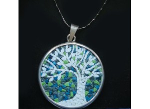 Olive Tree Necklace – Tree of Life, Stones from Jerusalem