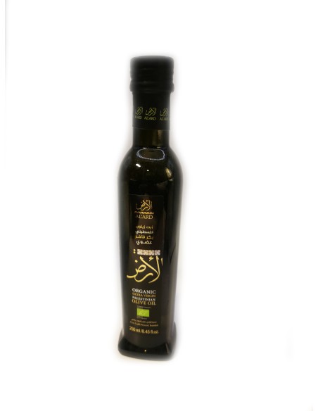 Organic Extra Virgin Olive Oil – 250ml (AlArd) – Made in Palestine