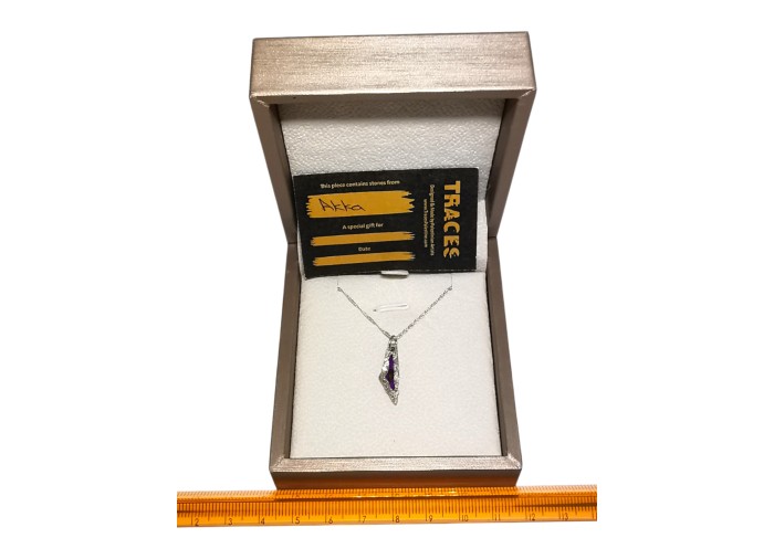 Collier Carte Miniature de la Palestine -...