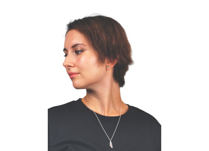 Collier Carte Miniature de la Palestine -...