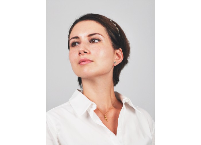 Palestine Mini Map Necklace - Transparent -...