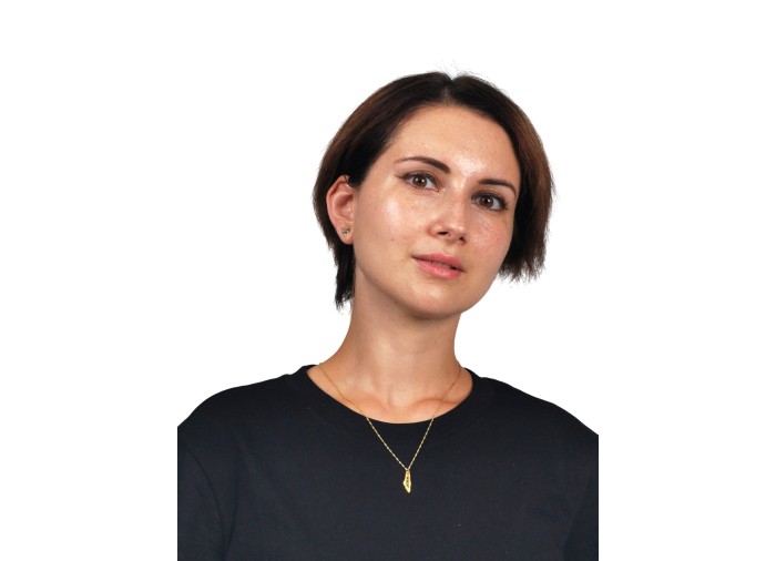 Palestine Mini Map Necklace - Transparent -...