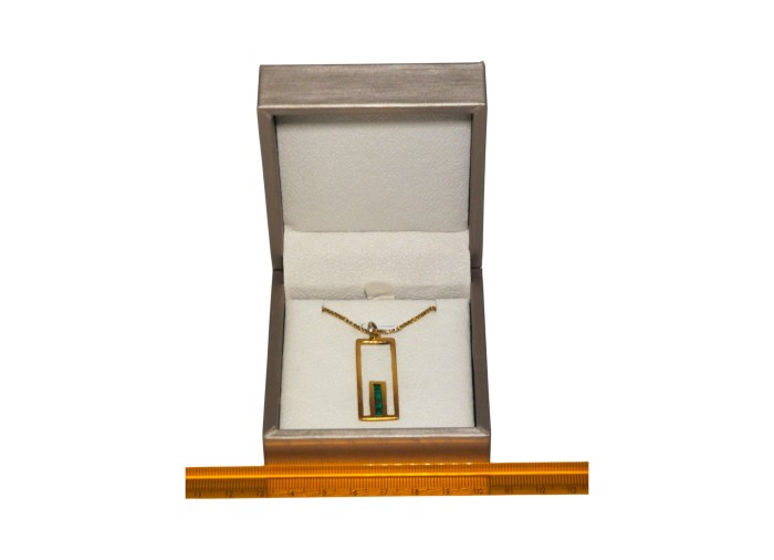 Collier Porte de Jérusalem - vert