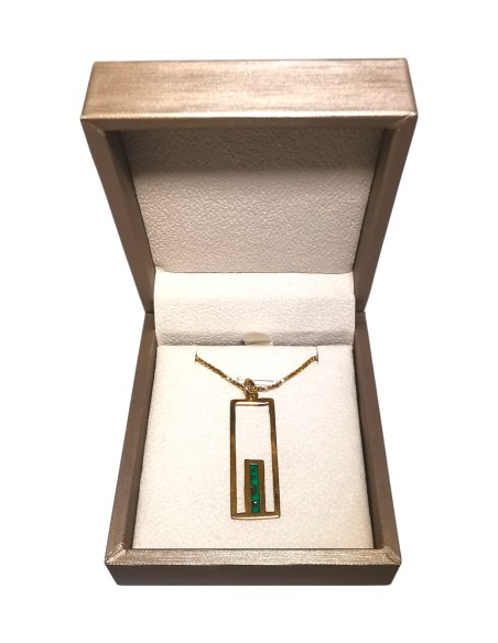 Jerusalem Gate Necklace - Green