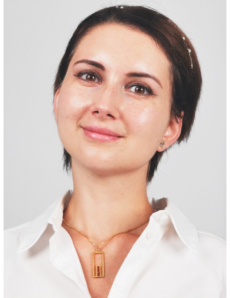 عقد بوابة القدس - احمر