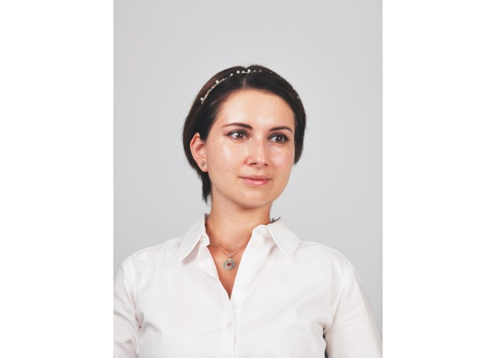 Palästinische Münzen-Halskette - Silber - Rot