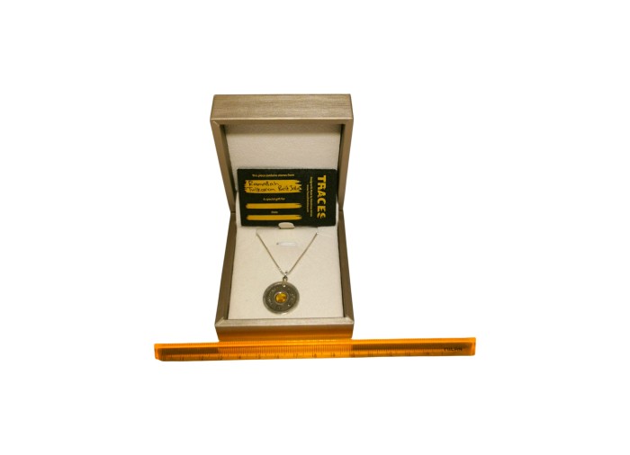 Palestine Coin Necklace - Yellow