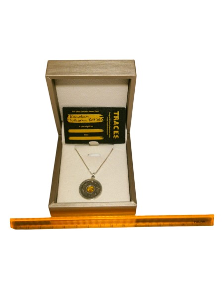 Palestine Coin Necklace - Yellow