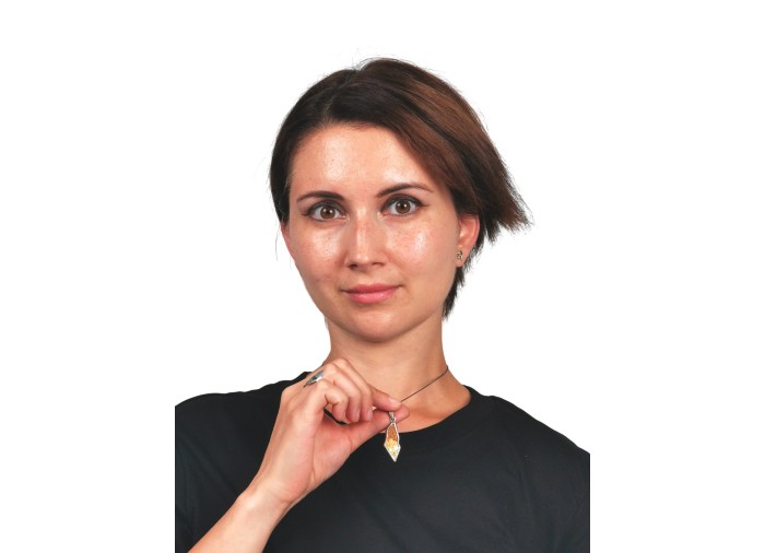 Palästina-Karte Halskette – aus Silber mit...