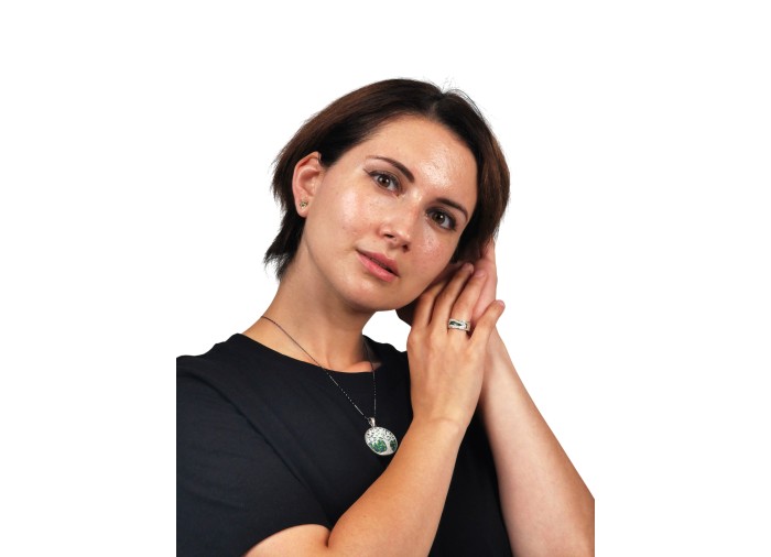 Olive Tree Necklace – Tree of Life, Stones from...