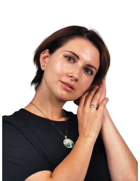 Olive Tree Necklace – Tree of Life, Stones from Jerusalem