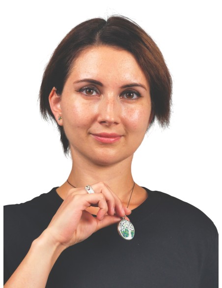 Olive Tree Necklace – Tree of Life, Stones from Jerusalem