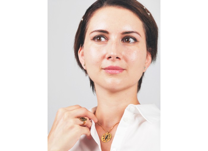 The Return Necklace  - Gold-Plated Silver