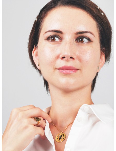 The Return Necklace  - Gold-Plated Silver