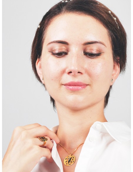 The Return Necklace  - Gold-Plated Silver