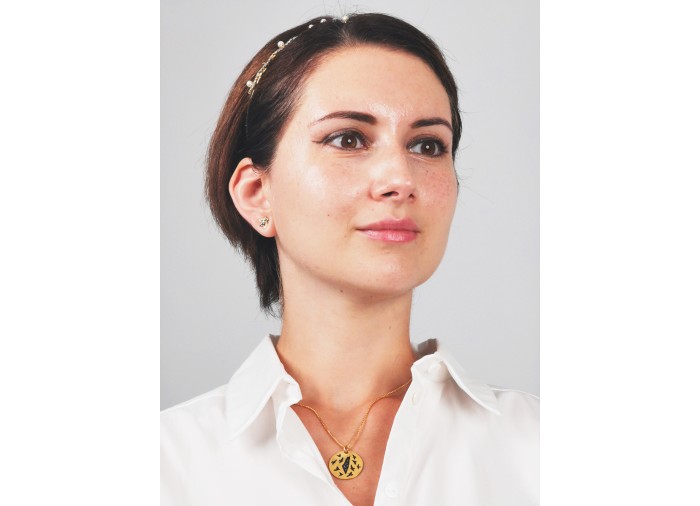 The Return Necklace  - Gold-Plated Silver