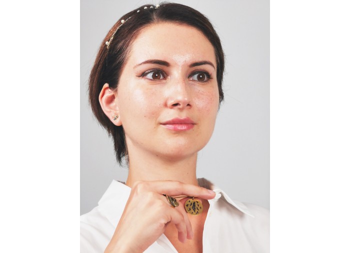 عقد العودة – فضة مطلي بالذهب