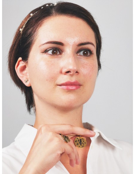 The Return Necklace  - Gold-Plated Silver