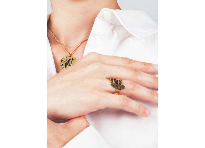 The Return Necklace  - Gold-Plated Silver