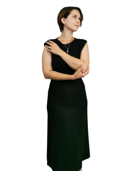 Collier Carte – Citation de Darwish - Argent