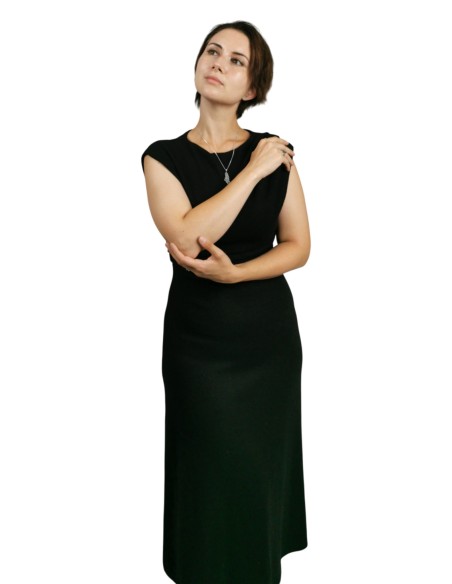 Collier Carte – Citation de Darwish - Argent