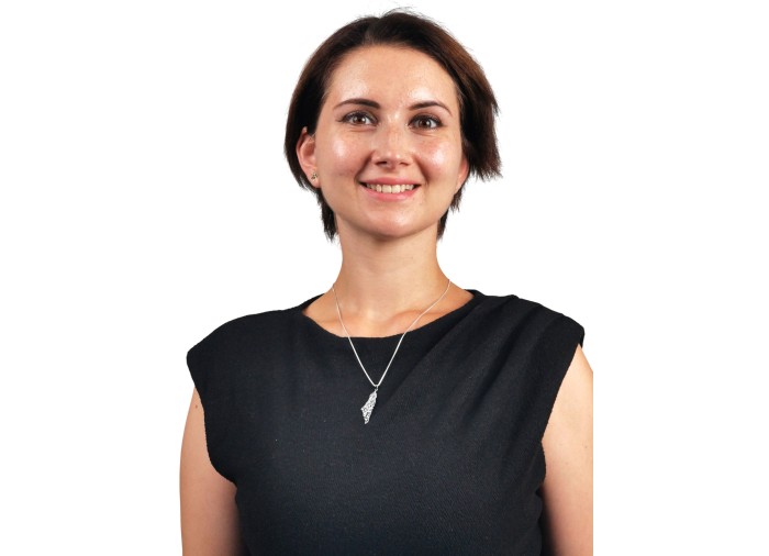 Collier Carte – Citation de Darwish - Argent