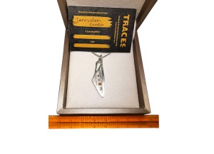 Palestine Map Necklace