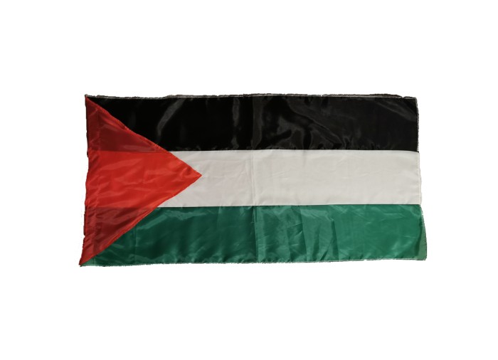 علم فلسطين سادة مقاس 100×50 سم