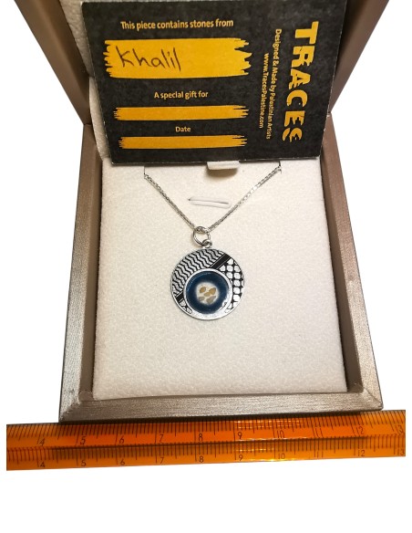 Collier Kuffiyeh (Simple) - Argent