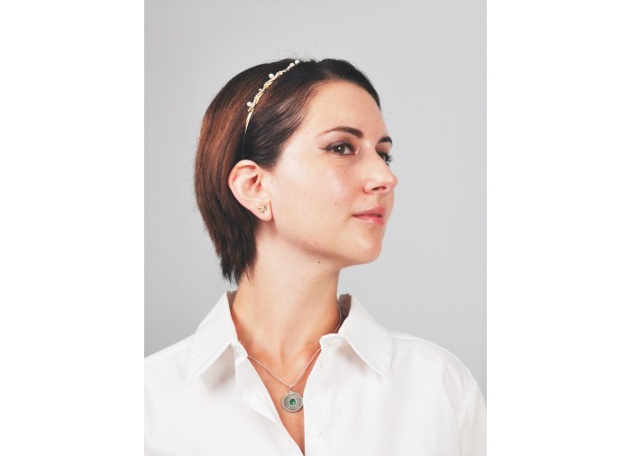 Collier Kuffiyeh (Simple) - Argent