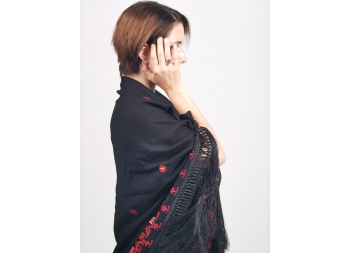 Kufiyyeh-Ring - Silber