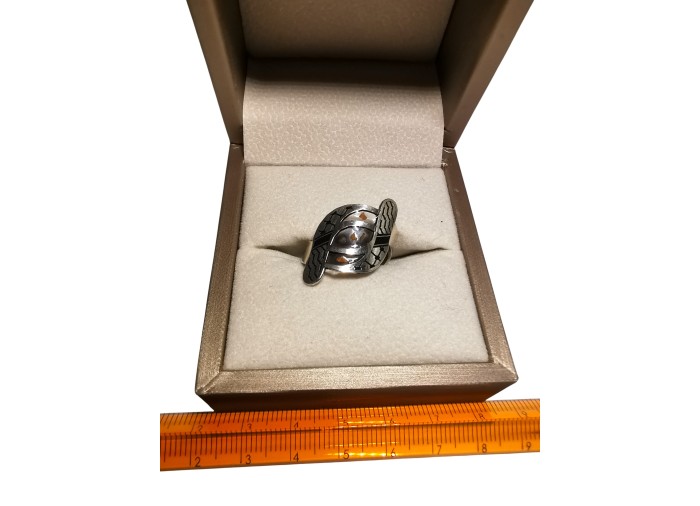 Bague Kuffiyeh - Argent