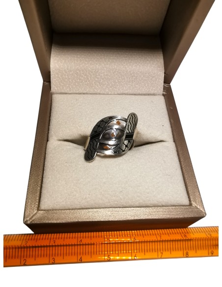 Bague Kuffiyeh - Argent