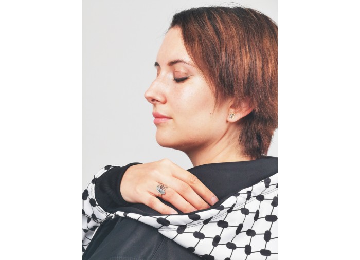 Kufiyyeh Ring - Silver