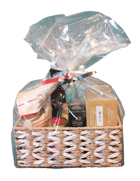 Geschenkkorb – Authentische Aromen Palästinas & Handwerkskunst