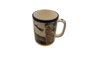 Ceramic Mug – Dome of the Rock Patern (L)
