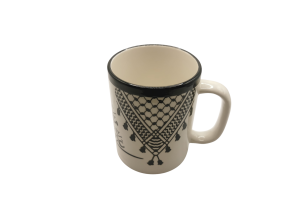 Ceramic Mug – Keffiyeh Patern (L)