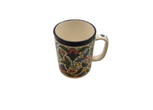 Keramikbecher – Traditionelles mehrfarbiges Muster