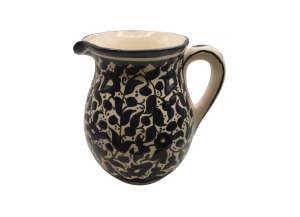 Pichet en céramique – Motif traditionnel bleu