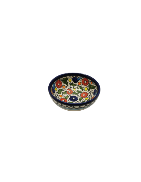 Round Ceramic Bowl – Floral Pattern (2) (S)