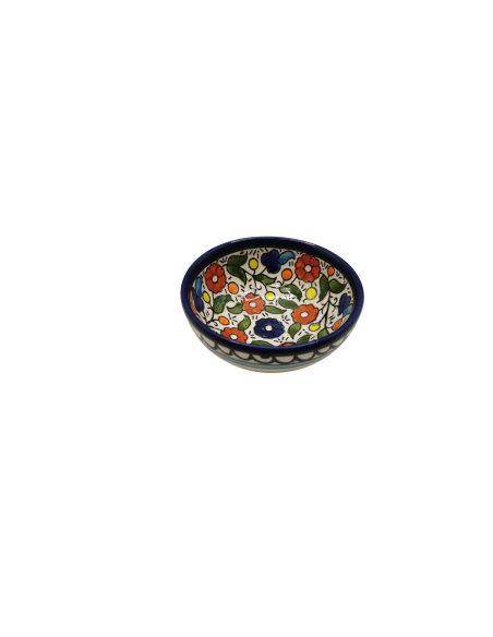 Round Ceramic Bowl – Floral Pattern (2) (S)