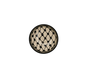 Bol rond en céramique – Motif keffieh (M)