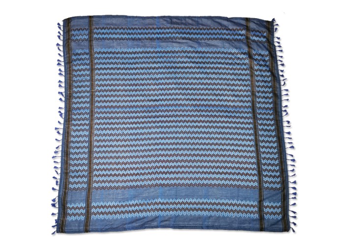 Kefiah Palestinese 100% Cotone - Foulard Versatile Nero 100x100 Cm - Foto 9