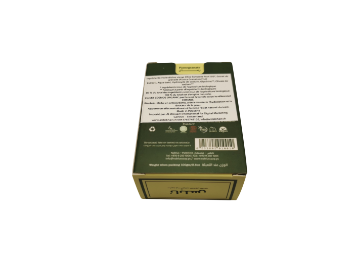 Olivenölseife Granatapfel – Nablus – Bio –...