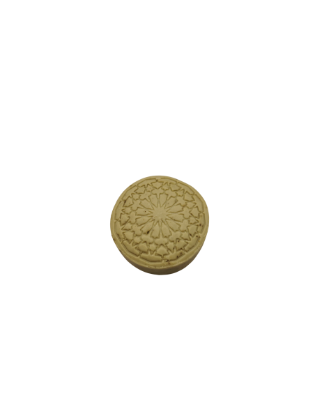 Olivenölseife – Arabesken-Design (Set mit 6 Stück) – Nablus – Hergestellt in Palästina