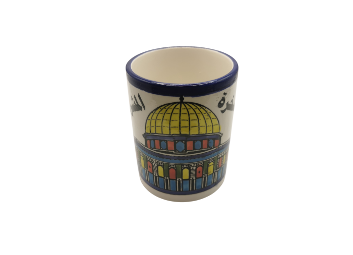 Ceramic Mug – Dome of the Rock Patern (L)