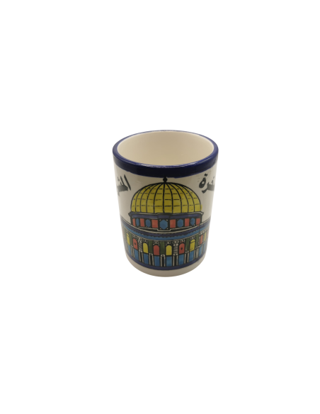 Ceramic Mug – Dome of the Rock Patern (L)