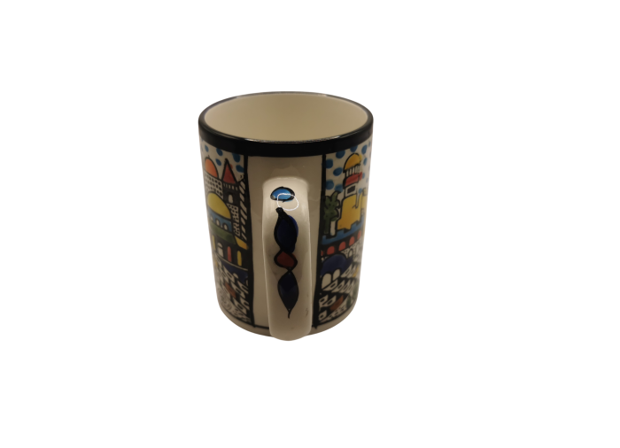 Ceramic Mug - Jerusalem Cityscape (L)
